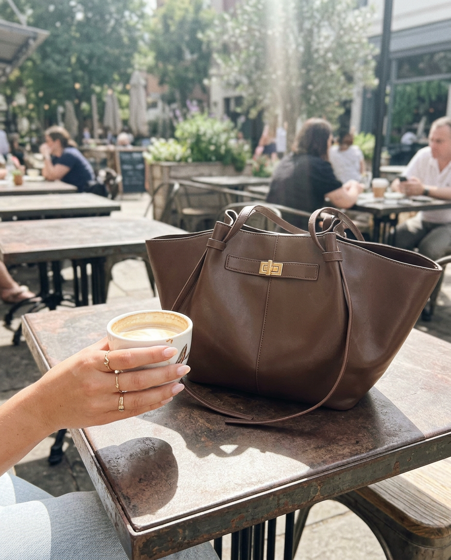 Valentina Luxe Carryall Tote Bag