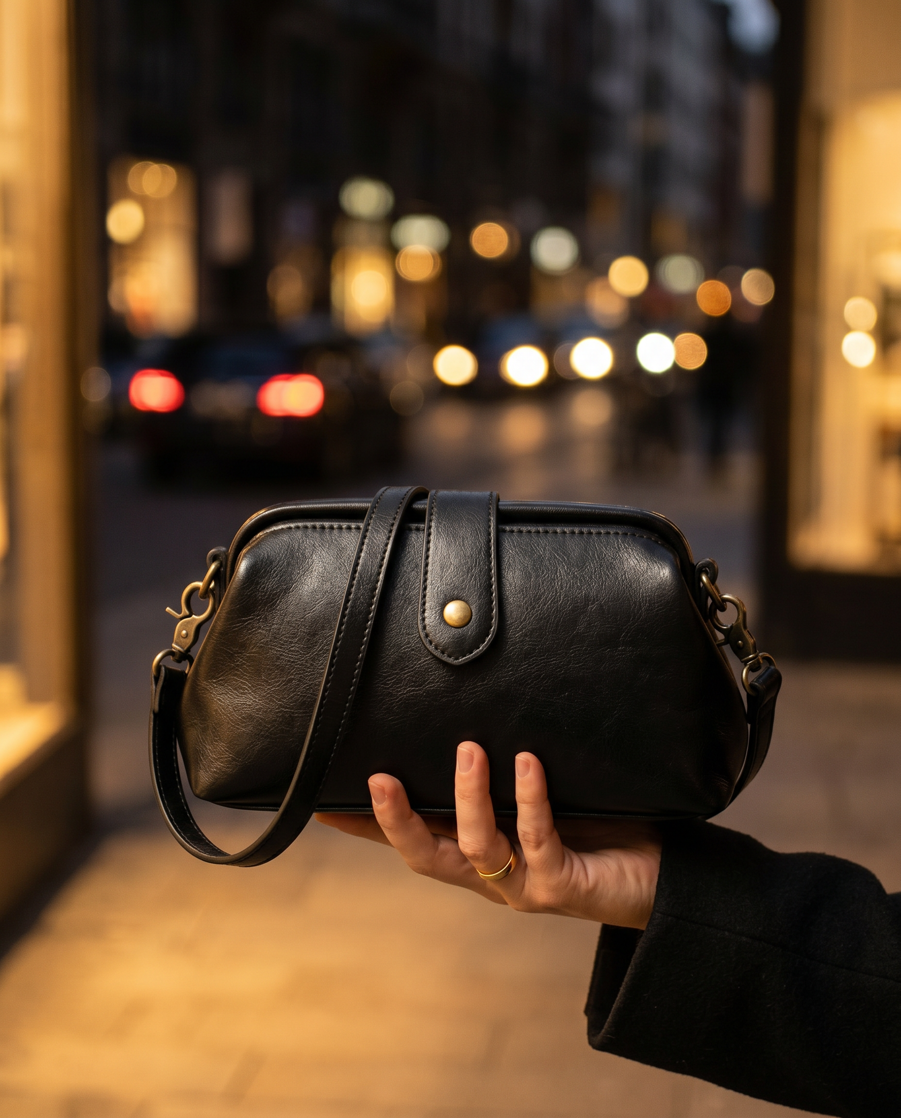Luna Vintage Crossbody Bag