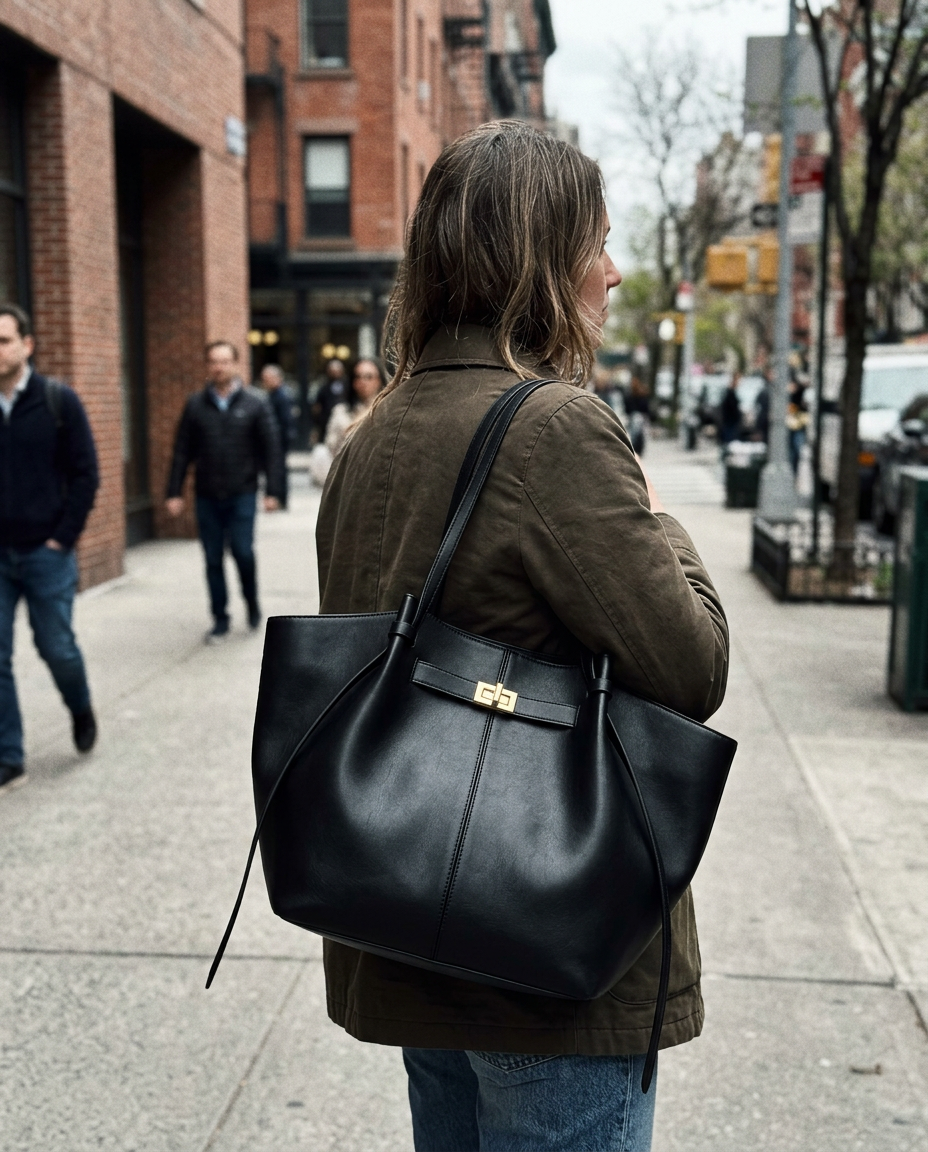Valentina Luxe Carryall Tote Bag