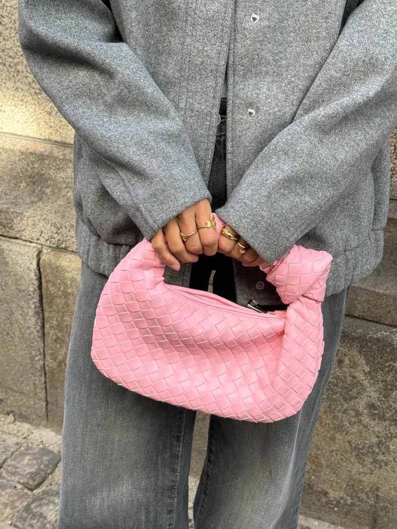 Amelia Mini Woven Handbag