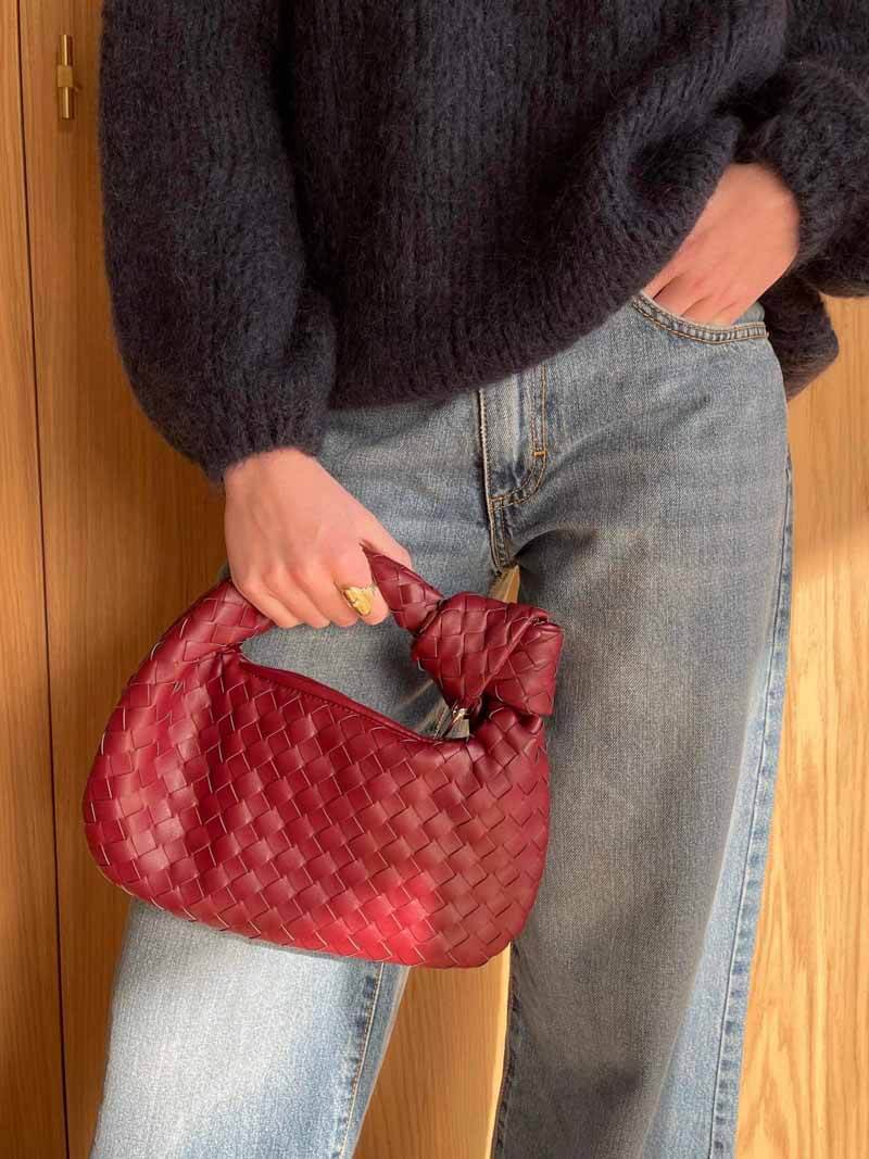 Amelia Mini Woven Handbag
