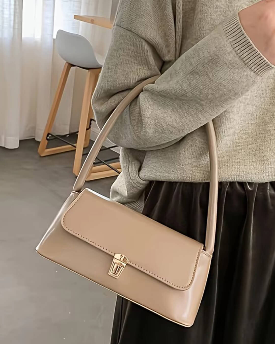 Amelie Vintage Top Handle Handbag