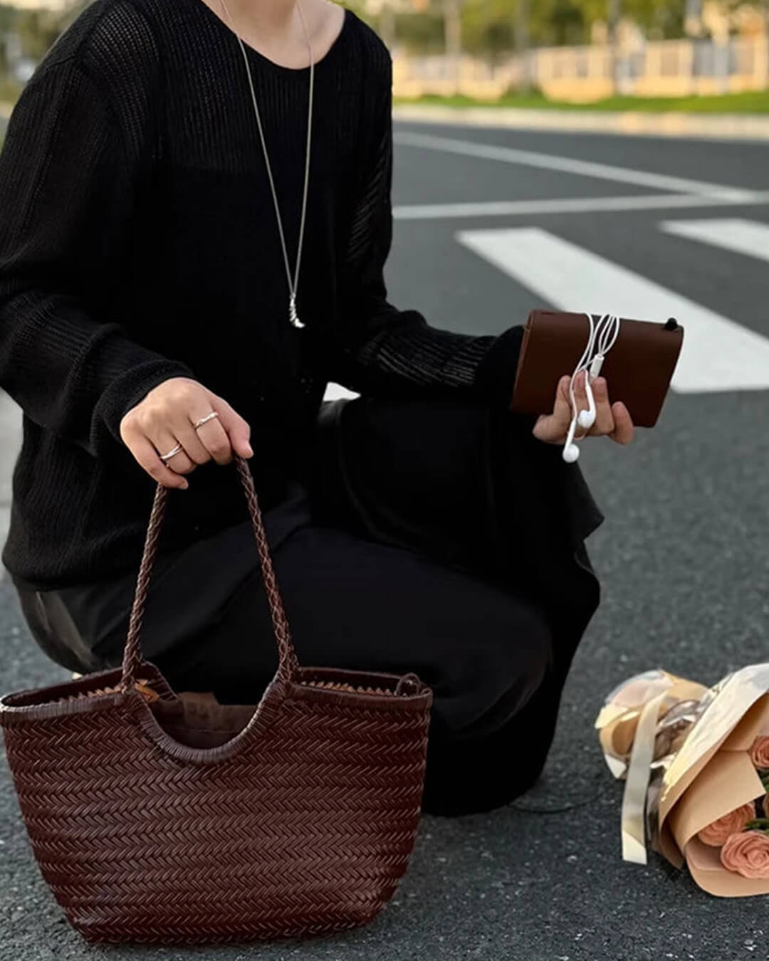 Aurelia Handwoven Tote Bag