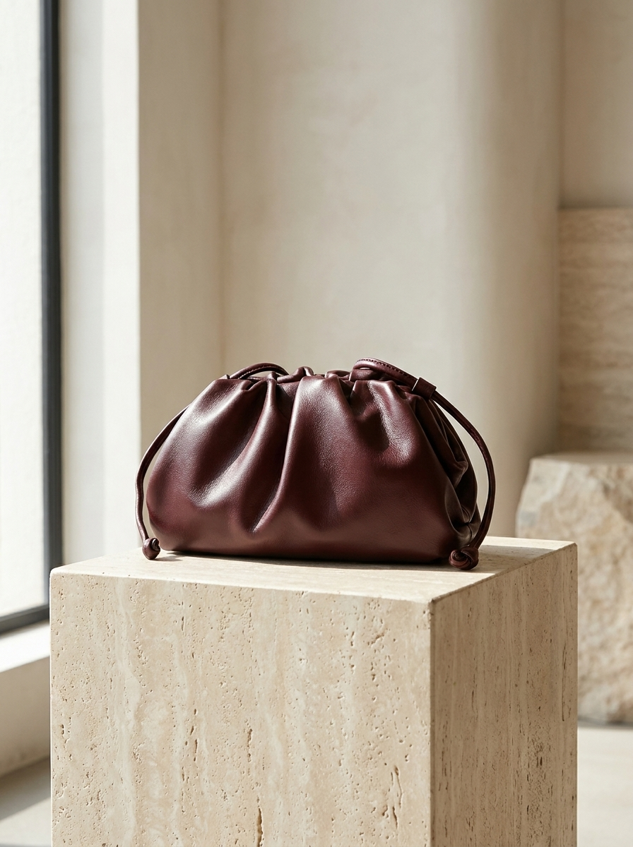 Aurora Luxe Drawstring Crossbody Bag