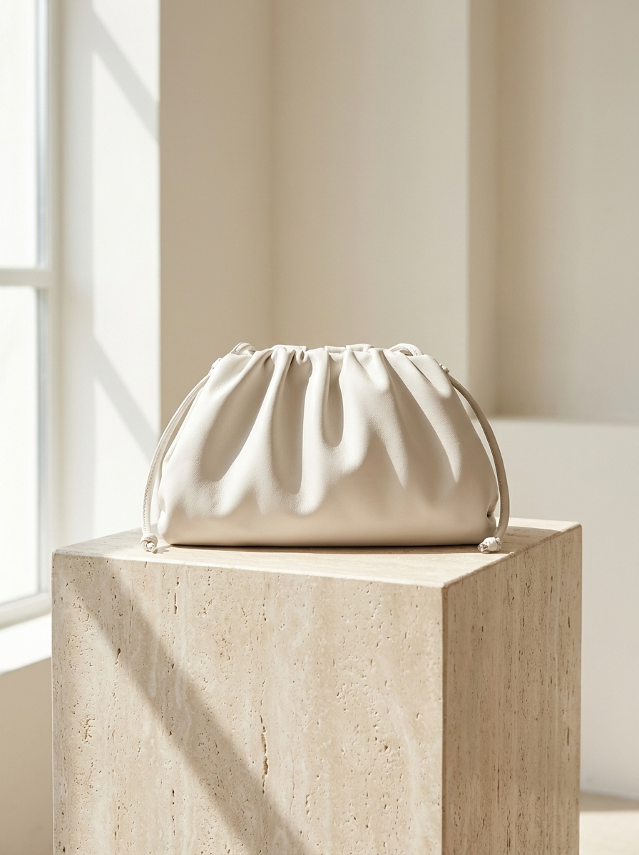 Aurora Luxe Drawstring Crossbody Bag