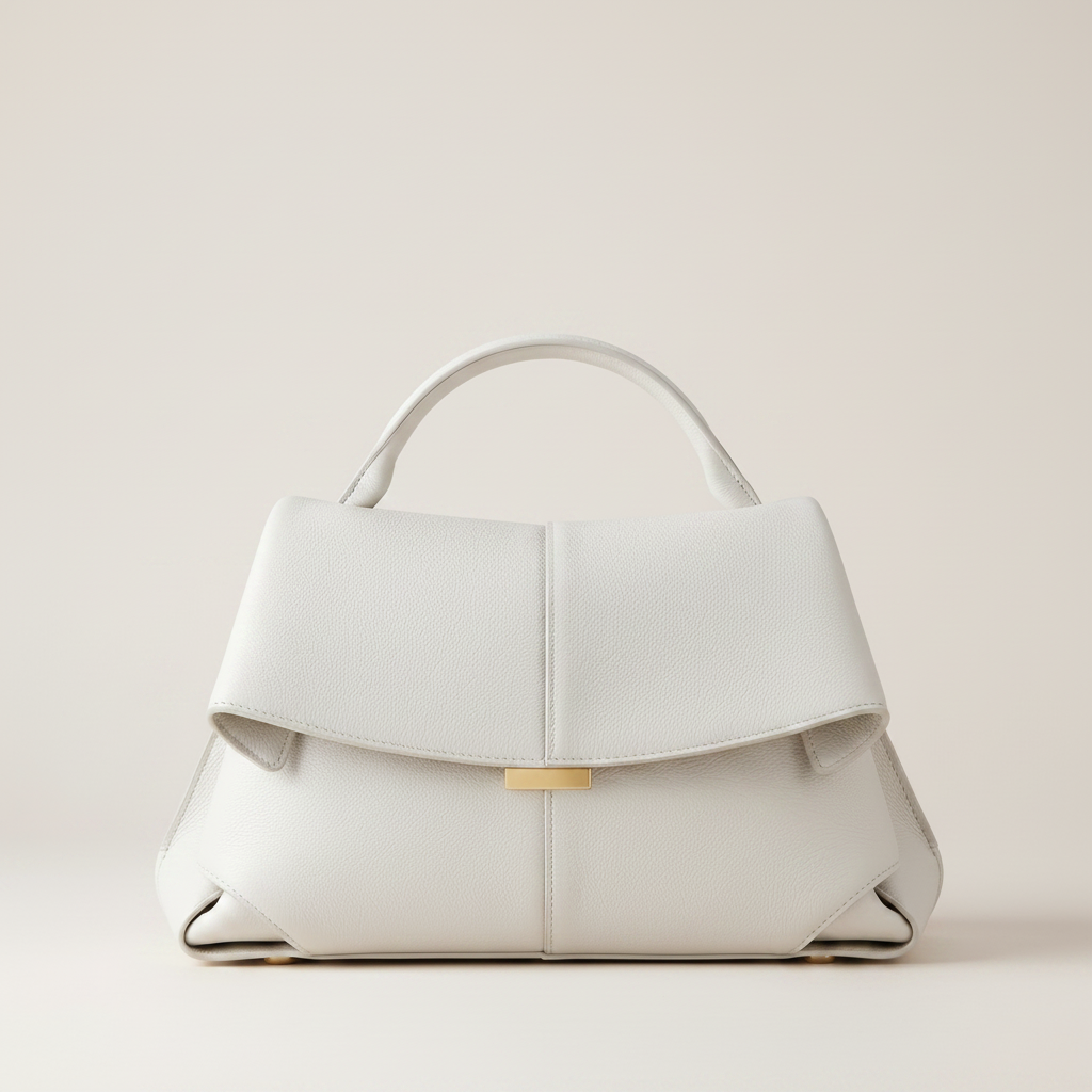Aveline Structured Leather Handbag