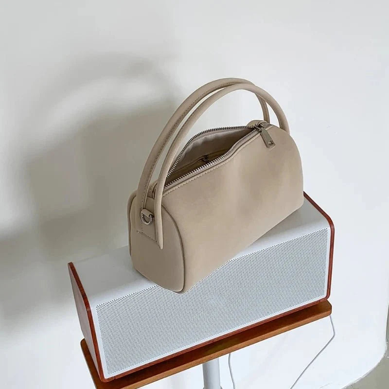 Bella Convertible Suede Shoulder Bag