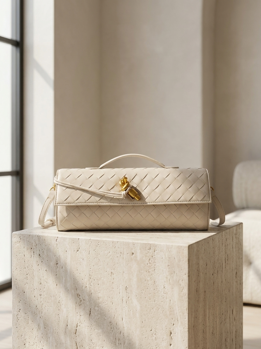 Bianca Woven Convertible Clutch