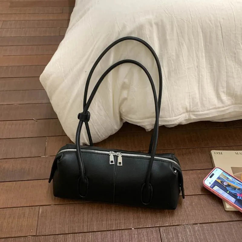 Camille Vintage Baguette Shoulder Bag