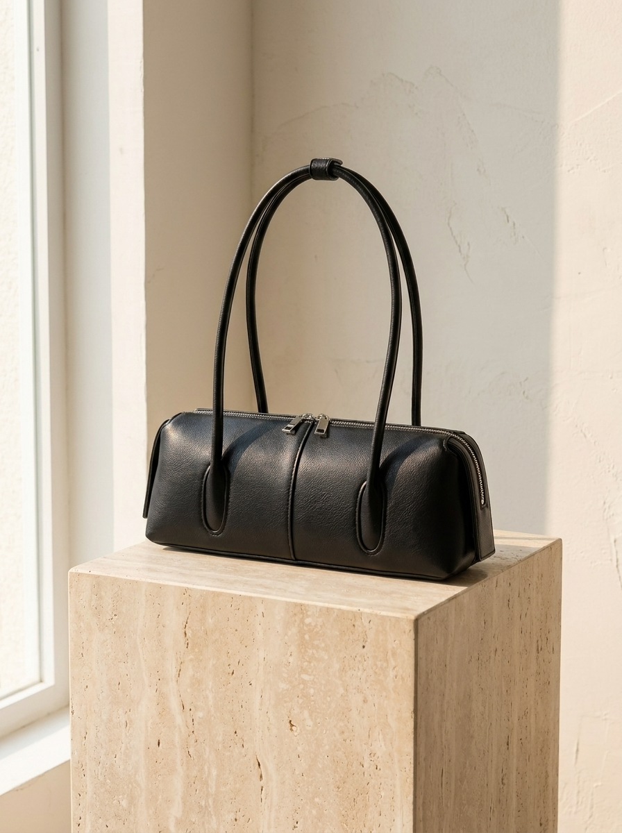 Camille Vintage Baguette Shoulder Bag
