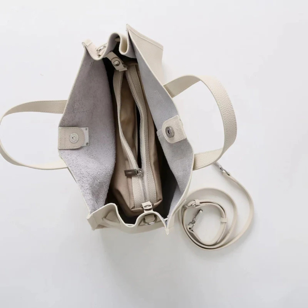 Charlotte Structured Everyday Tote Bag