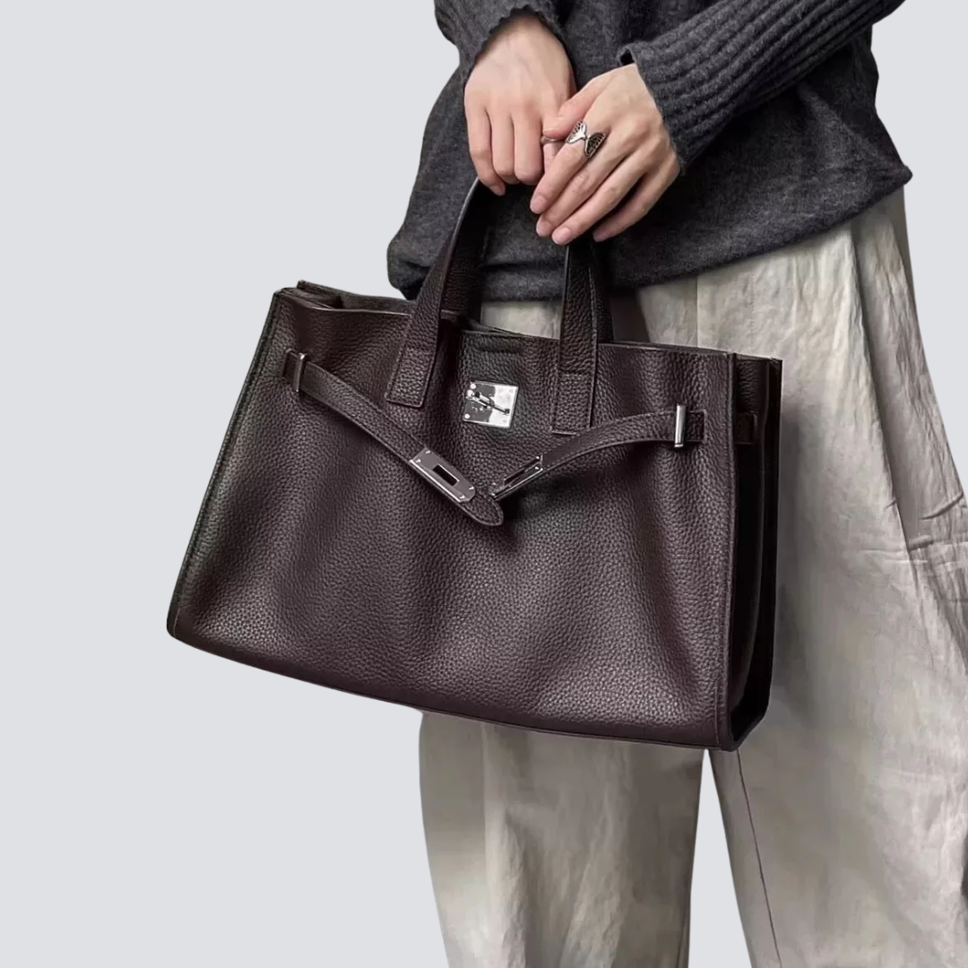 Charlotte Structured Everyday Tote Bag