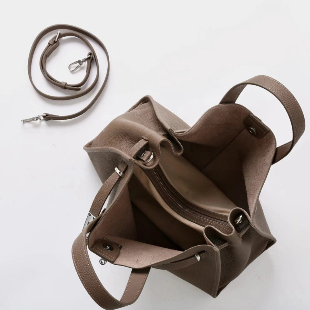 Charlotte Structured Everyday Tote Bag
