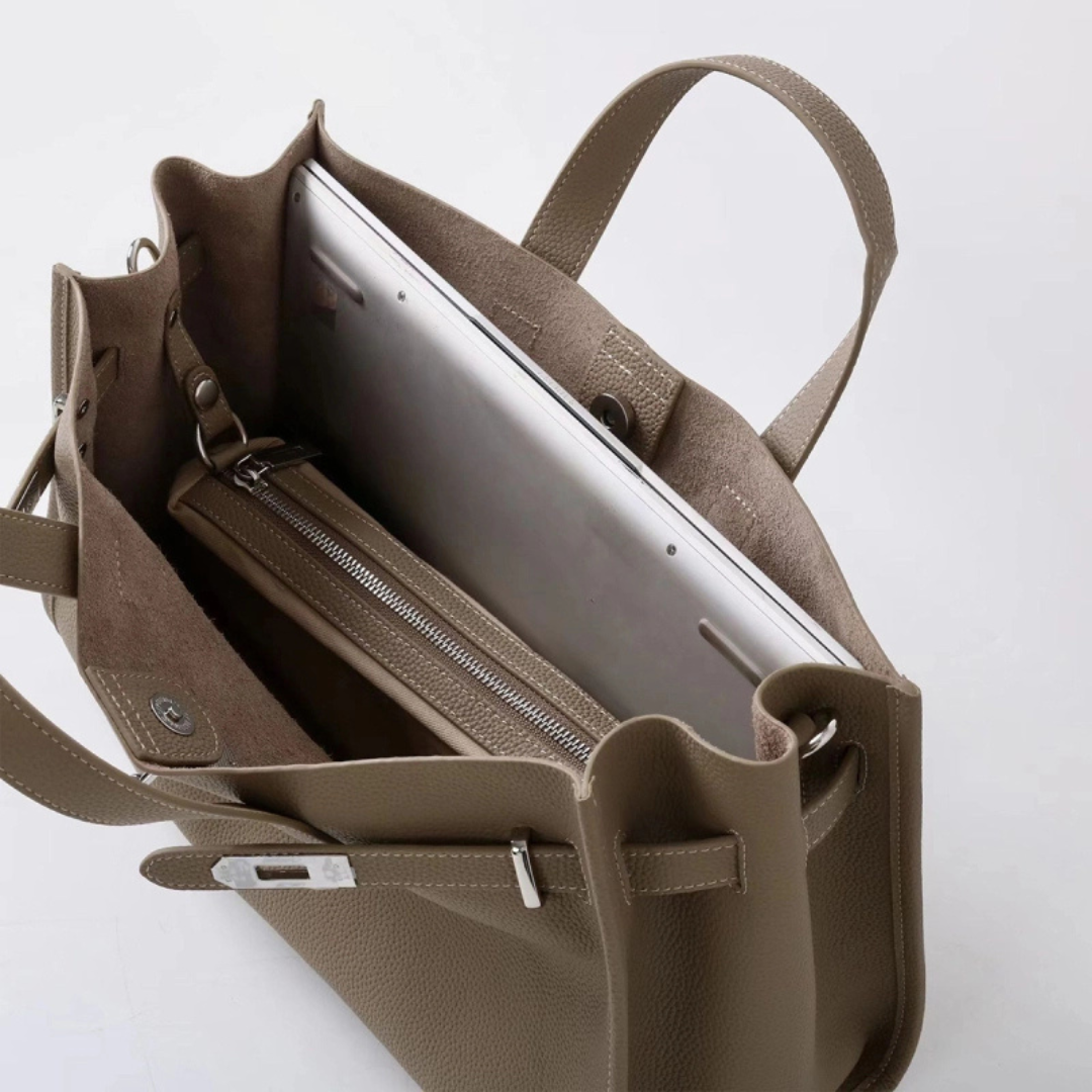 Charlotte Structured Everyday Tote Bag