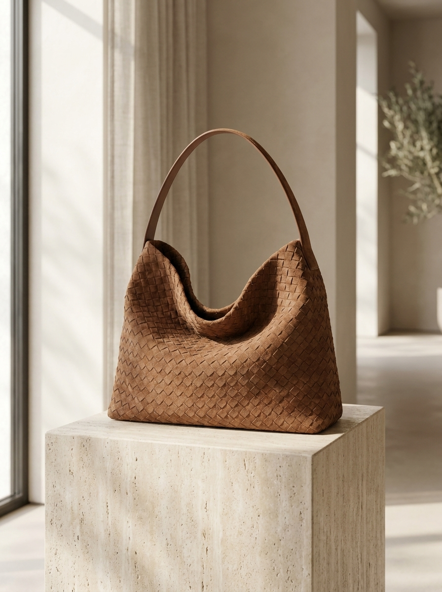 Chelsea Woven Hobo Tote Bag