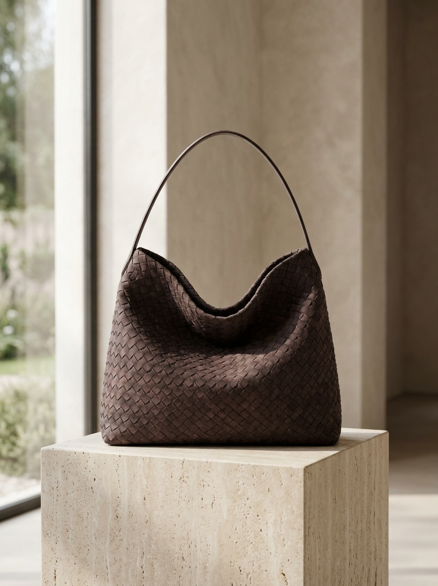 Chelsea Woven Hobo Tote Bag
