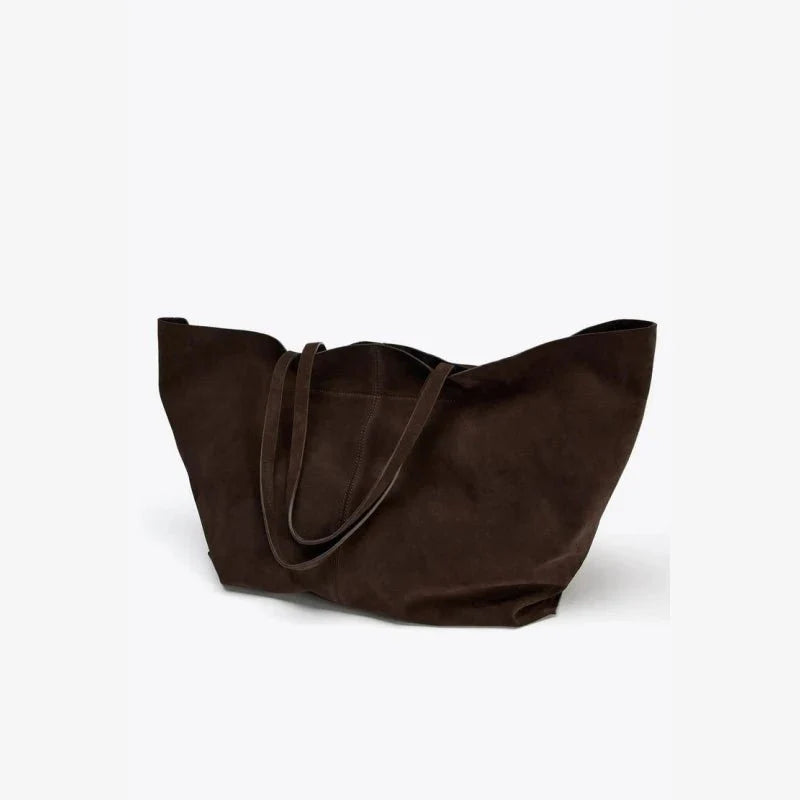 Cynthia Oversized Suede Tote Bag