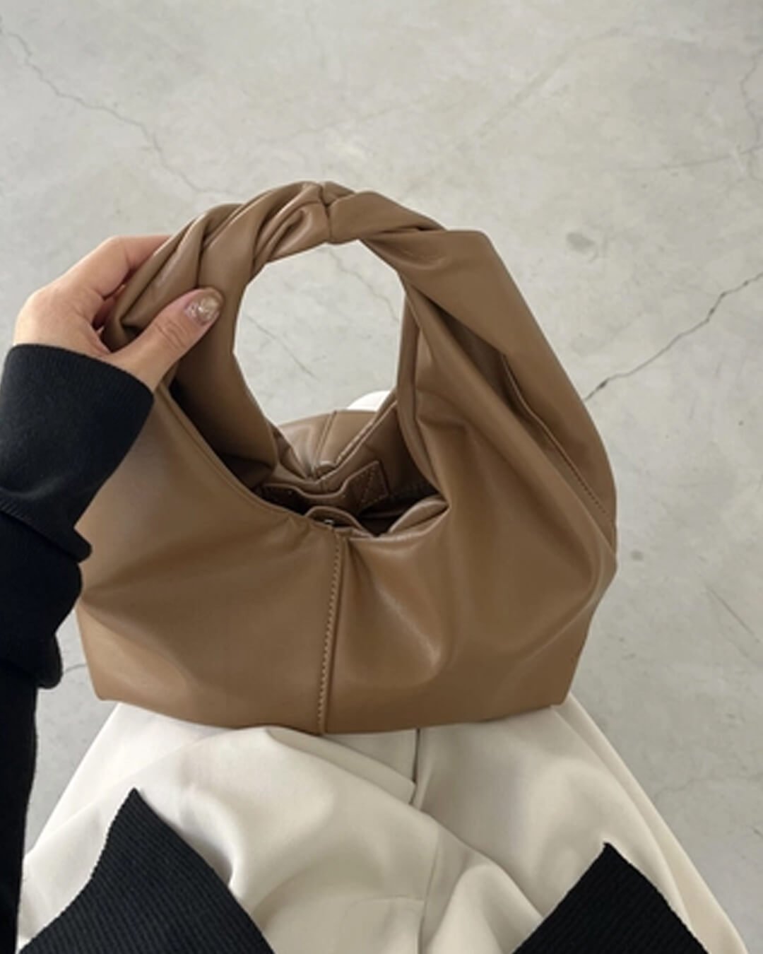 Elodie Sculpted Handbag