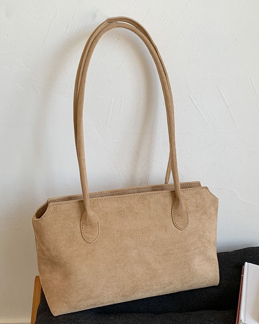 Elodie Suede Everyday Shoulder Bag