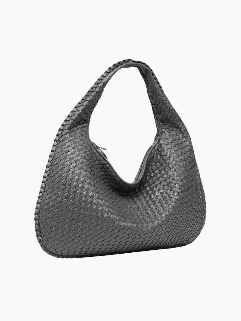 Isabella Woven Hobo Shoulder Bag