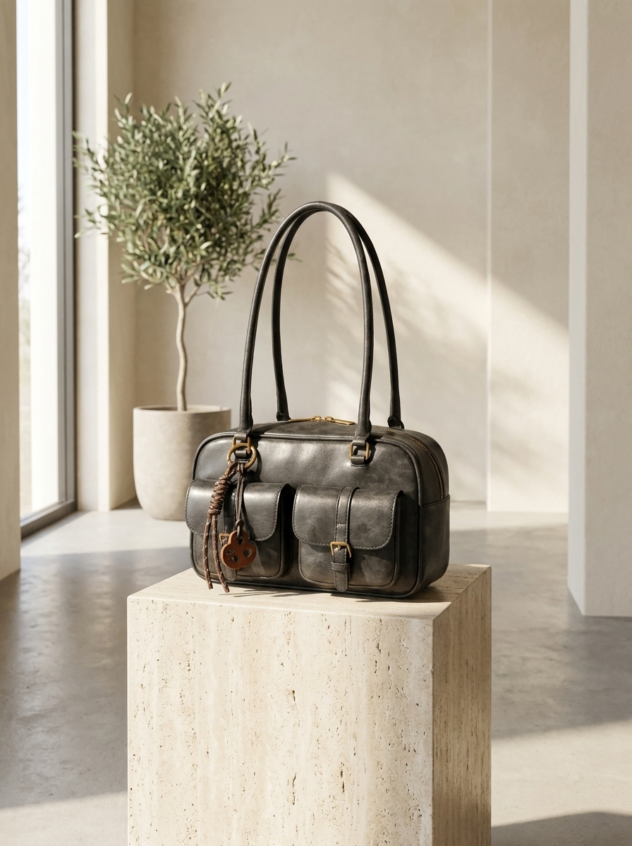 Liza Multi-Pocket Handbag