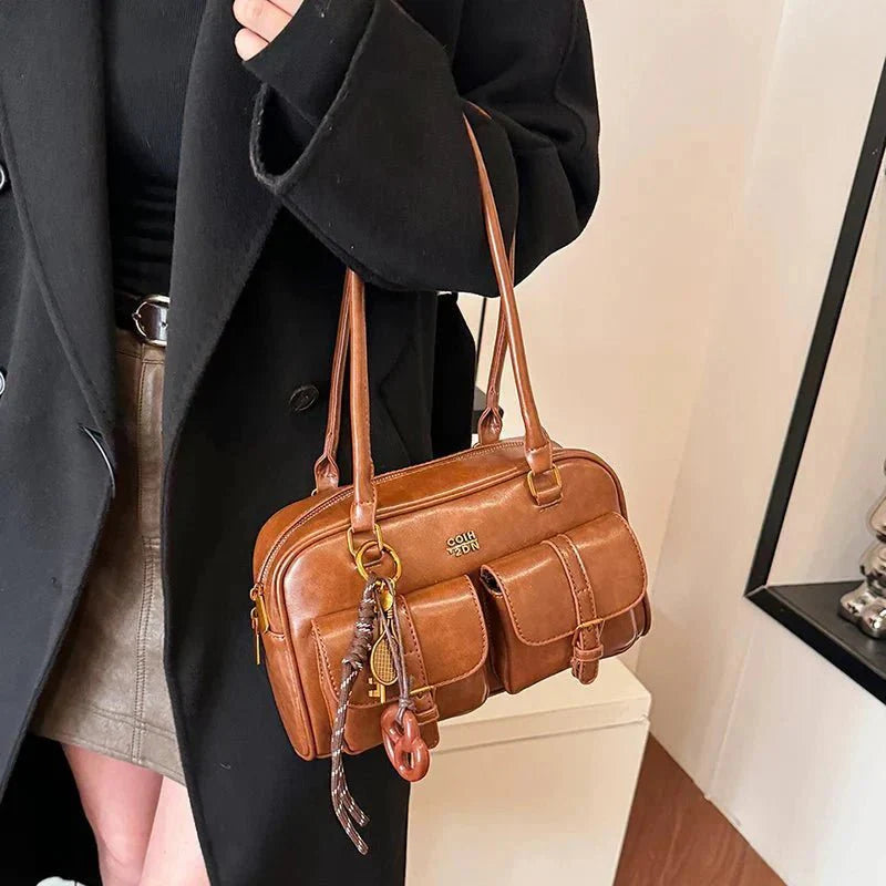 Liza Multi-Pocket Handbag