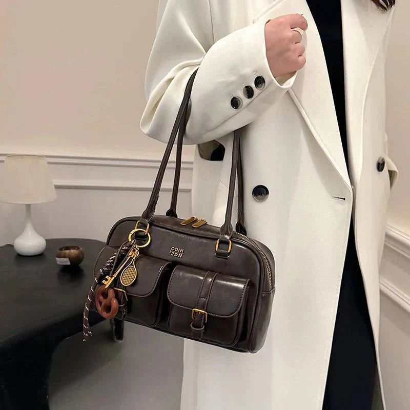 Liza Multi-Pocket Handbag