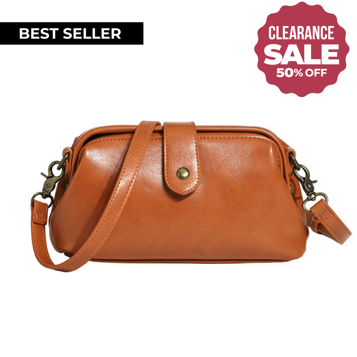 Luna Vintage Crossbody Bag