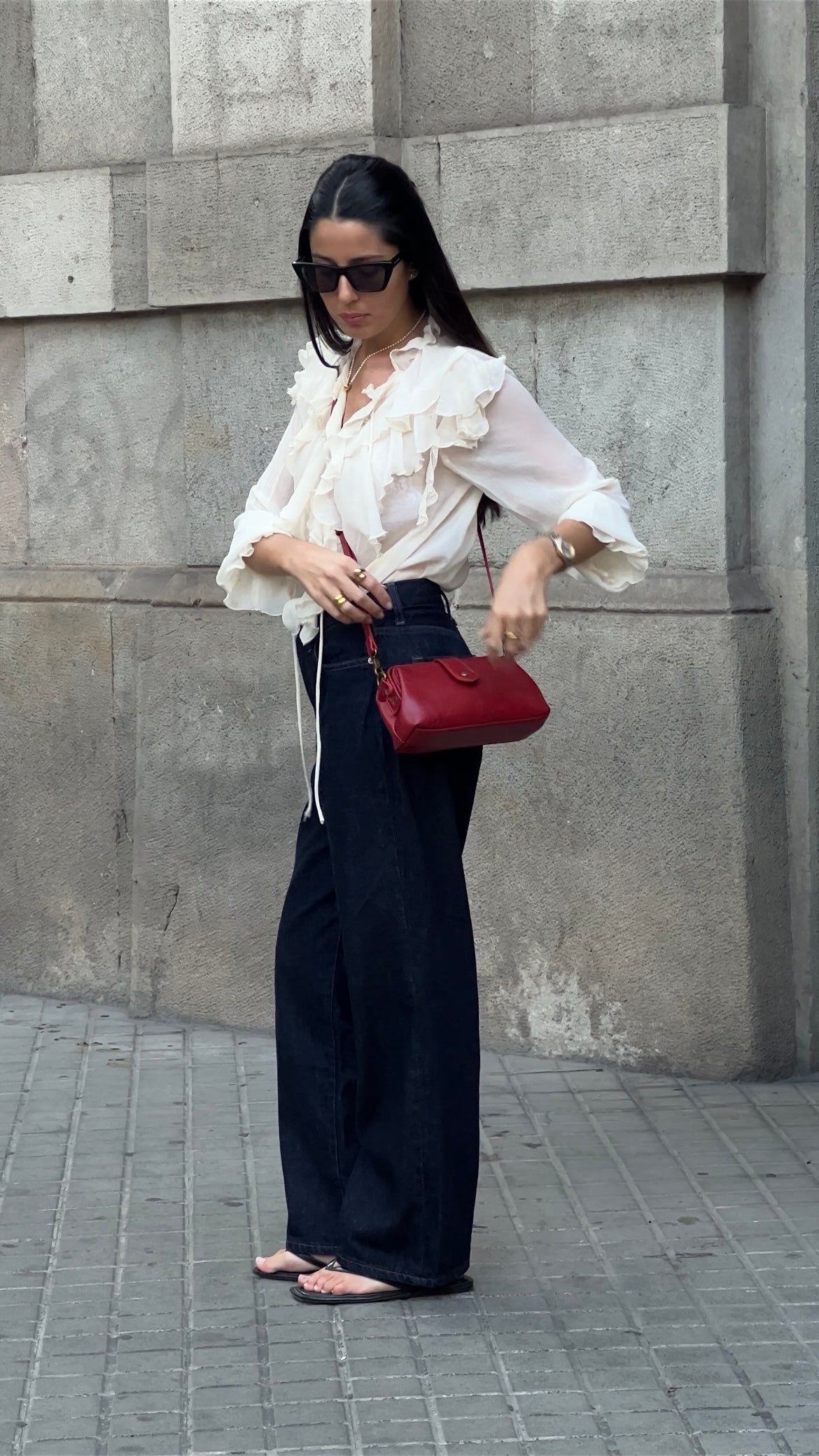 Luna Vintage Crossbody Bag