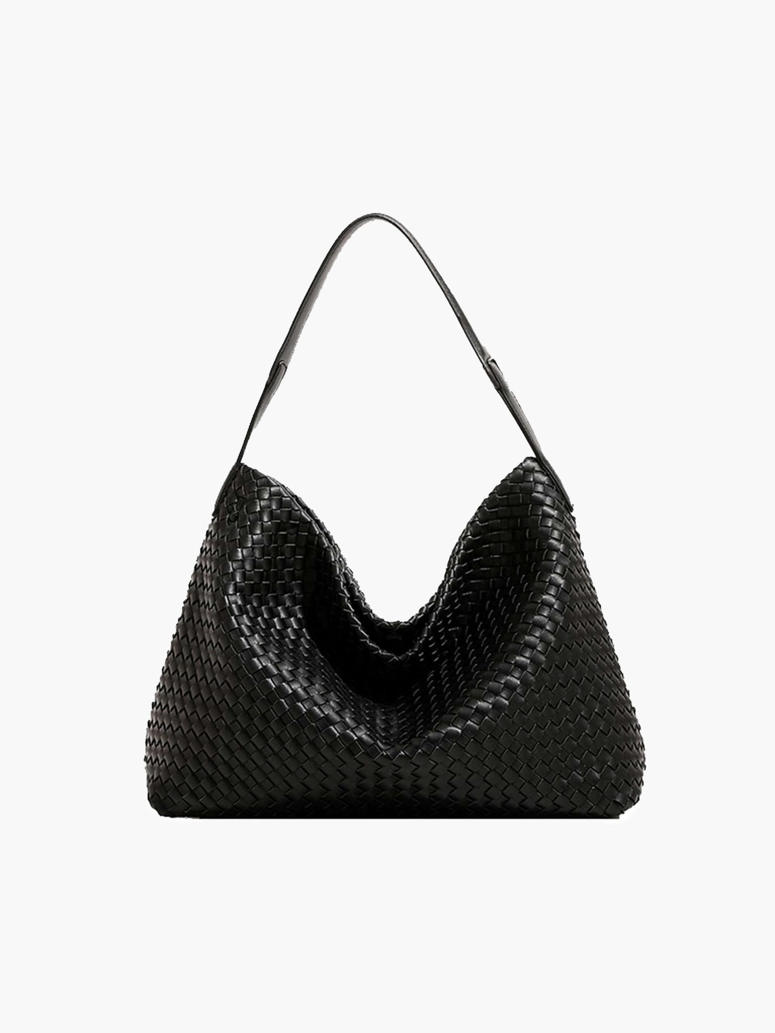 Margaret Woven Hobo Tote Bag