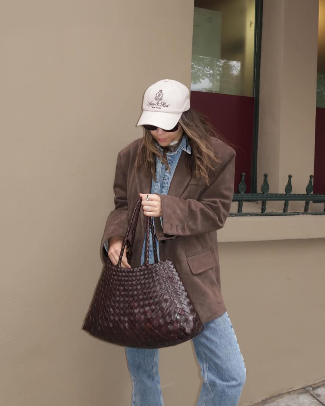 Marissa Oversized Woven Tote Bag