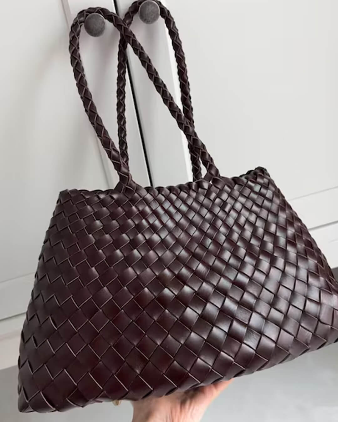 Marissa Oversized Woven Tote Bag