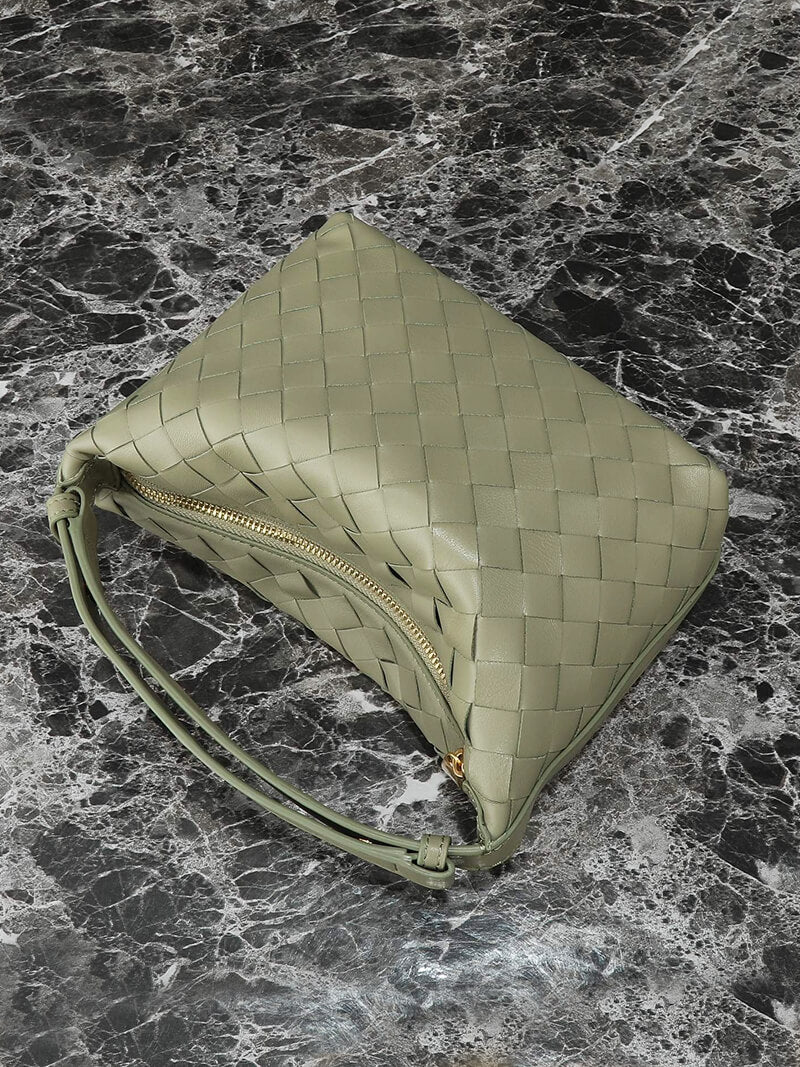 Mica Mini Woven Shoulder Bag