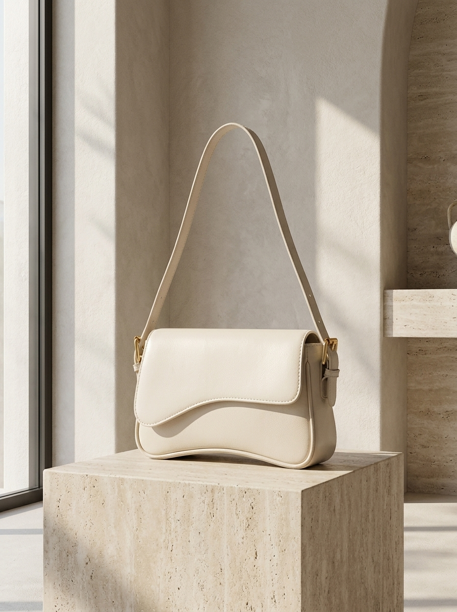 Mila Crescent Shoulder Bag