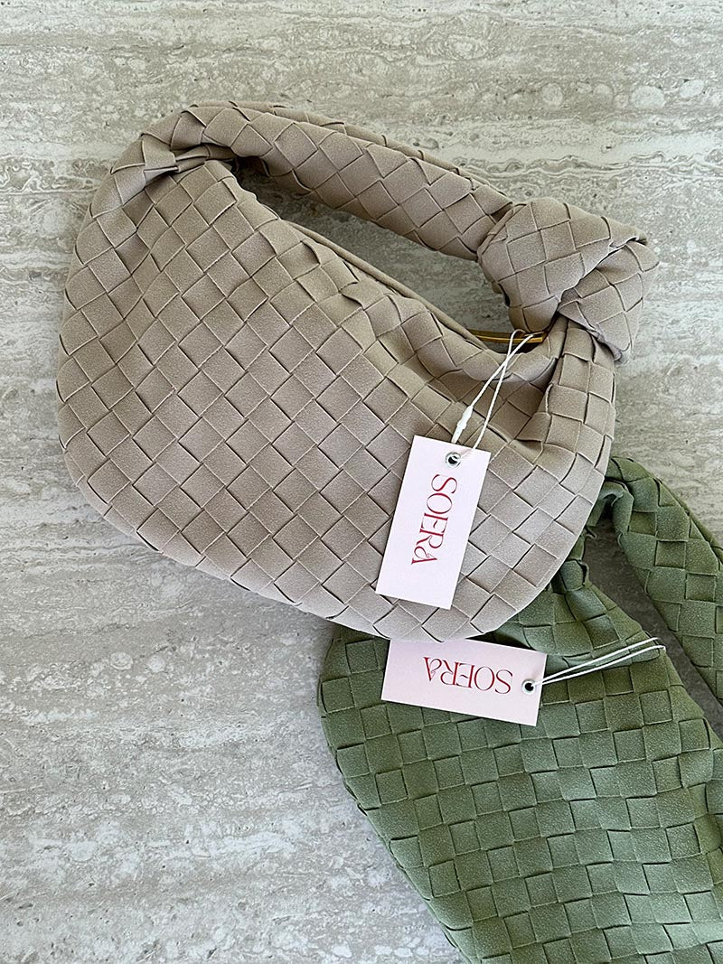 Nora Mini Woven Handbag