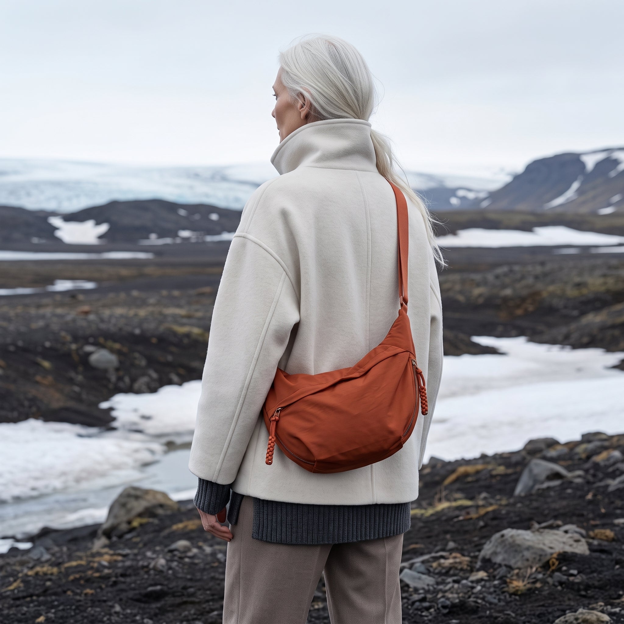 Nova Lightweight Crescent Shoulder Bag