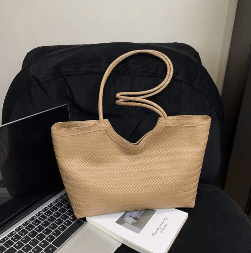Riona Woven Everyday Tote Bag