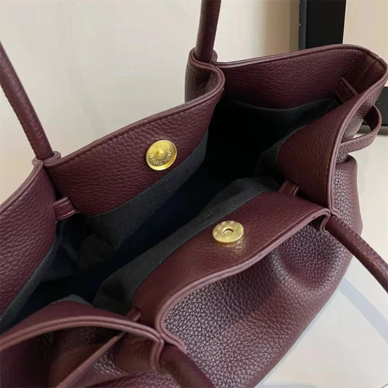Sandy Structured Shoulder Tote Bag