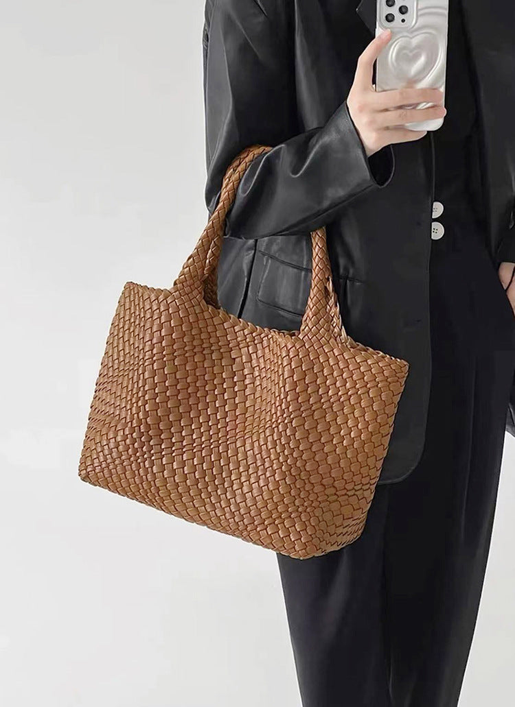 Sienna Woven Tote Bag
