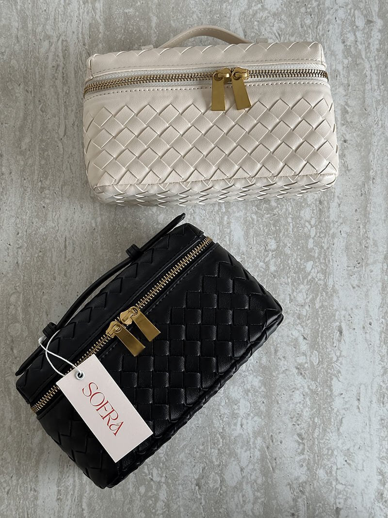 Sophia Woven Crossbody Bag