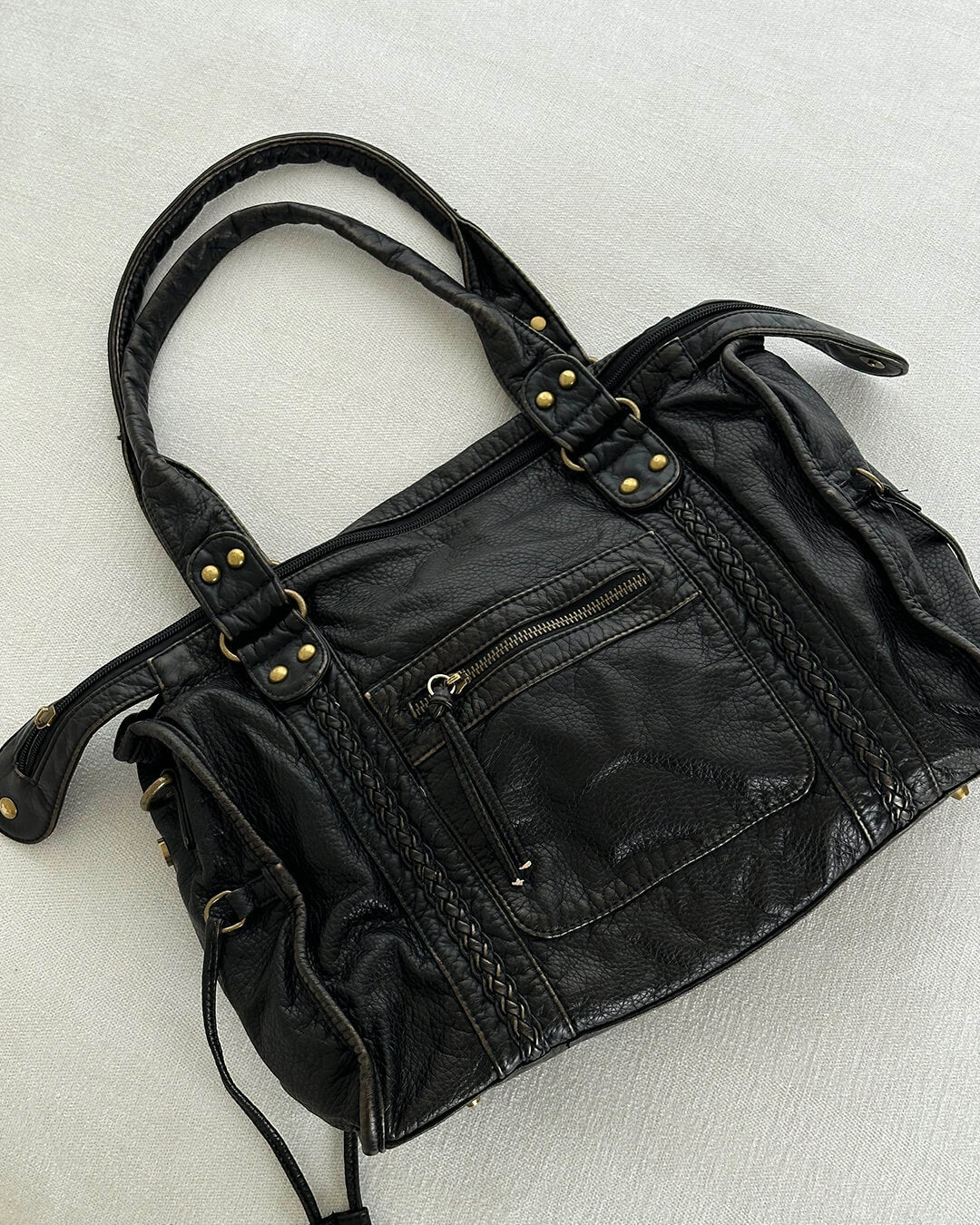 Tanja Vintage Leather Shoulder Bag