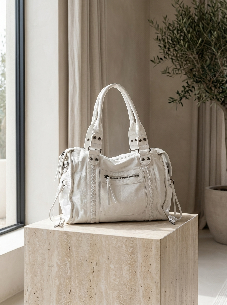 Tanja Vintage Leather Shoulder Bag