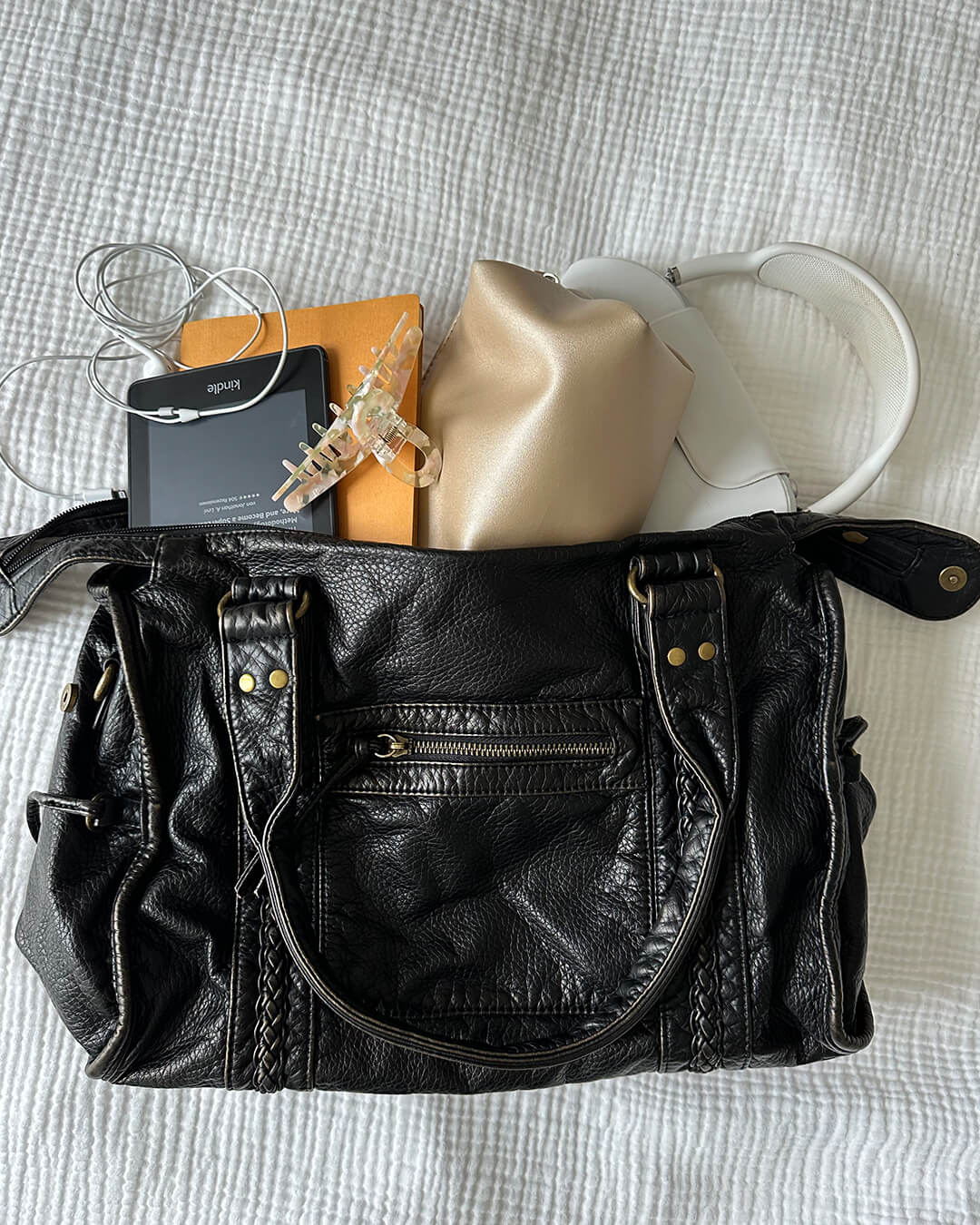 Tanja Vintage Leather Shoulder Bag