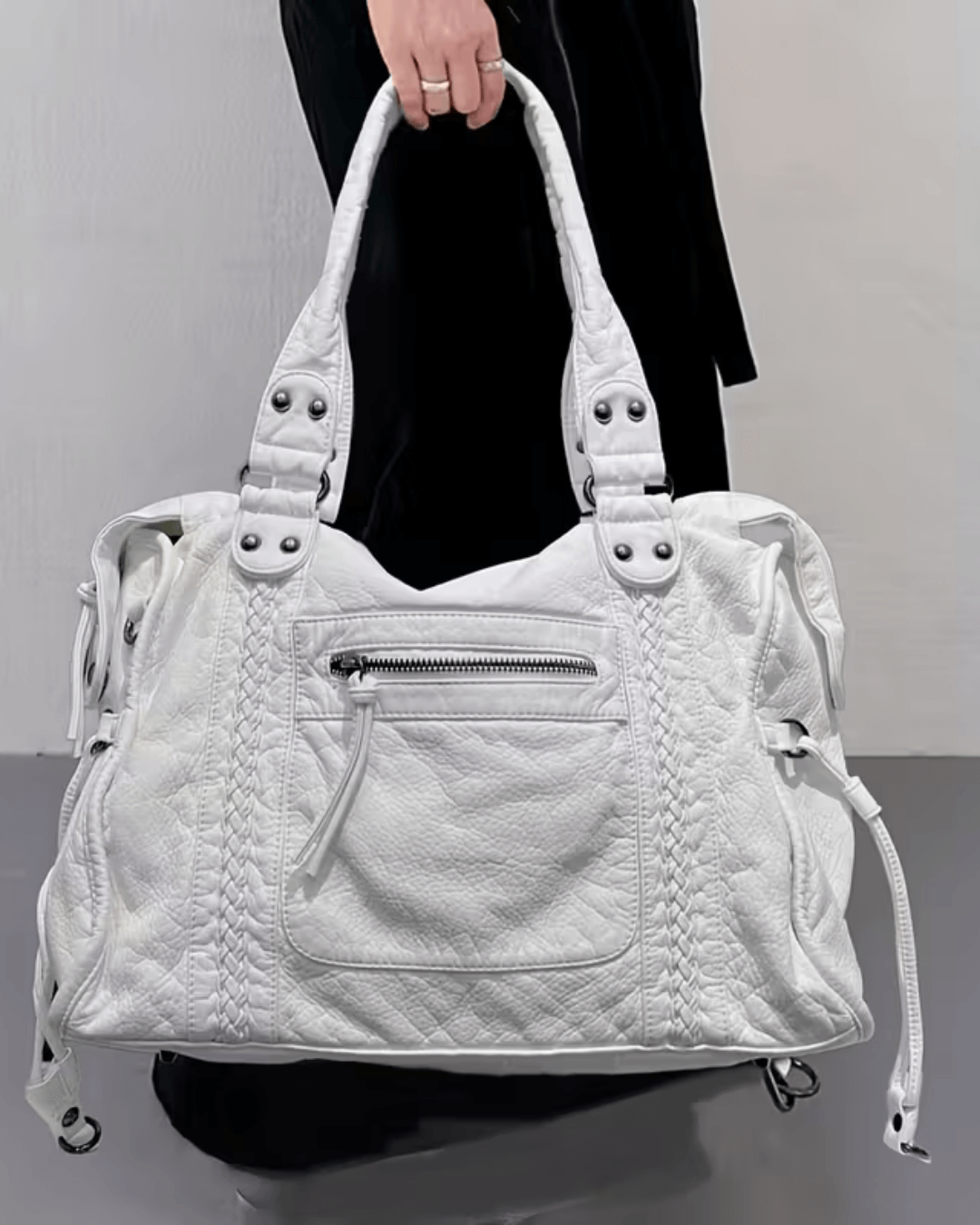 Tanja Vintage Leather Shoulder Bag