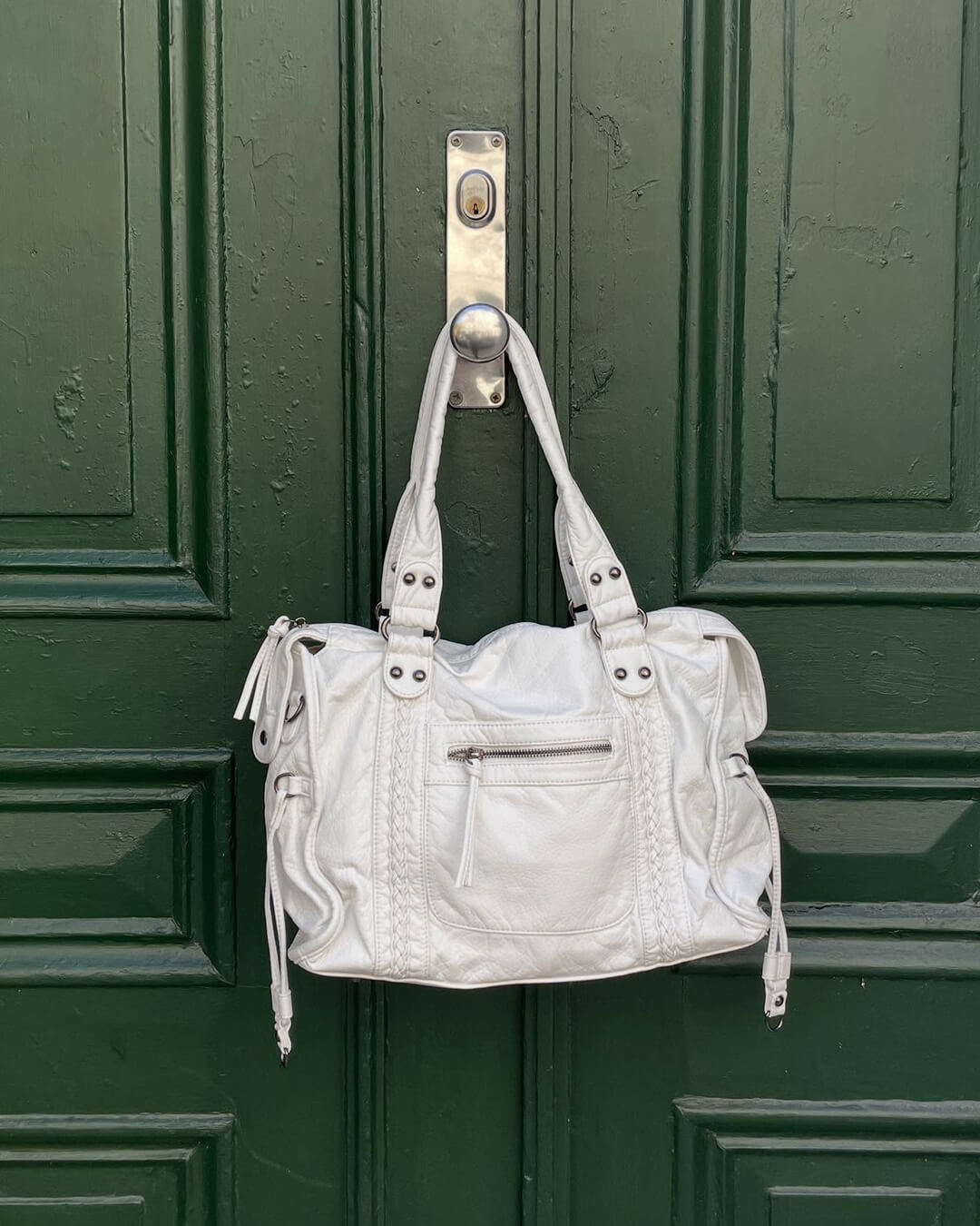 Tanja Vintage Leather Shoulder Bag