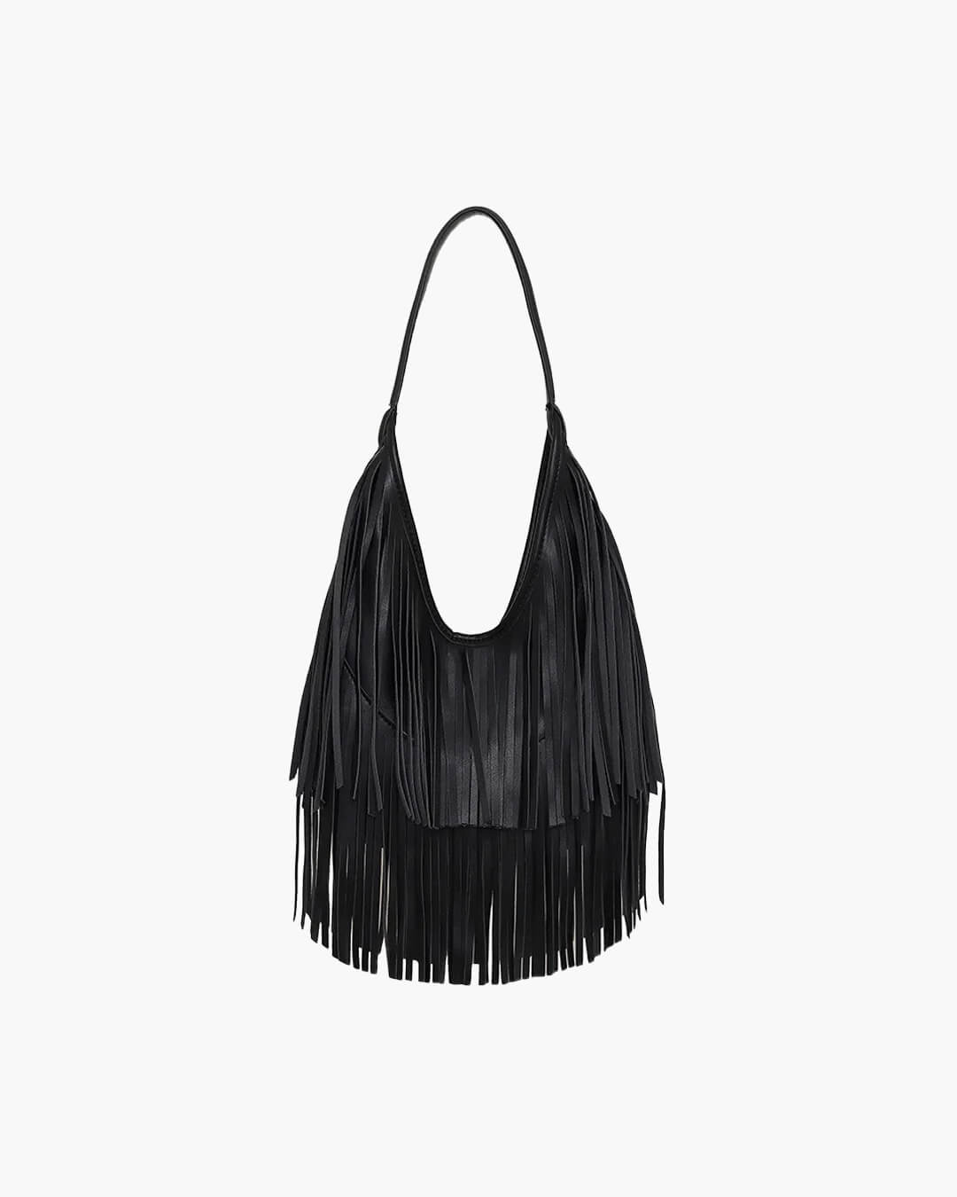 Tatiana Fringe Hobo Shoulder Bag