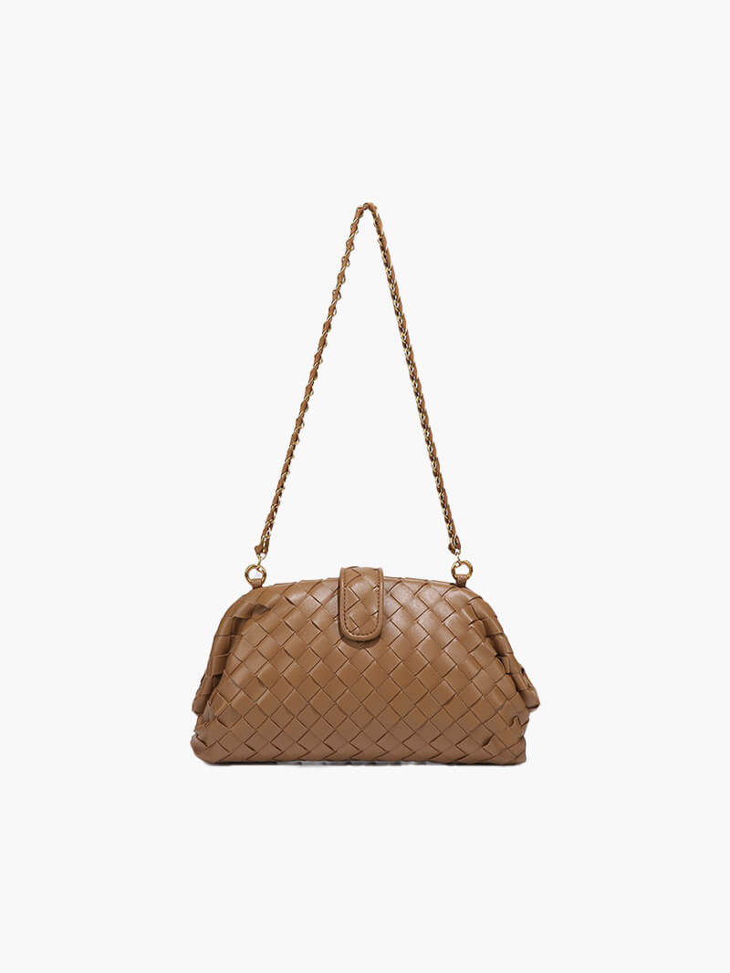 Tessa Woven Clutch Bag