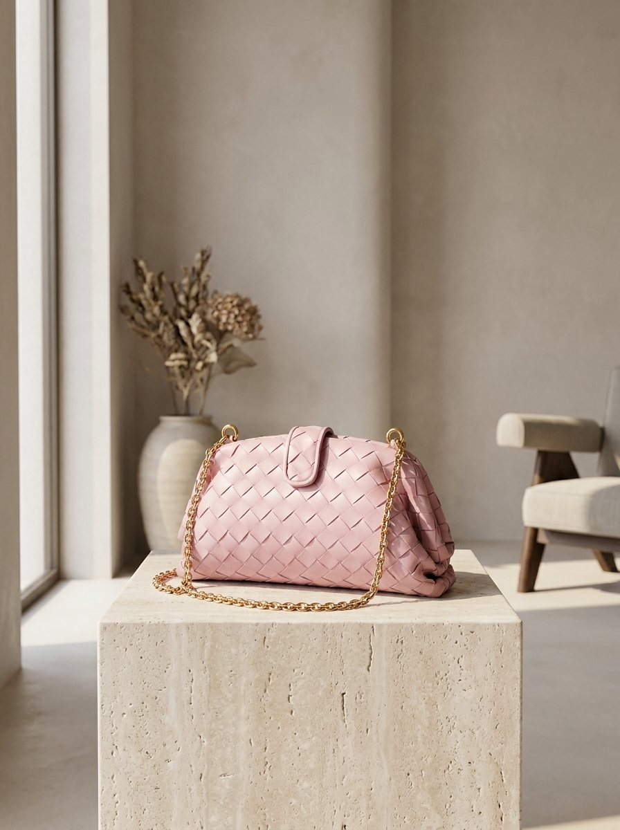 Tessa Woven Clutch Bag