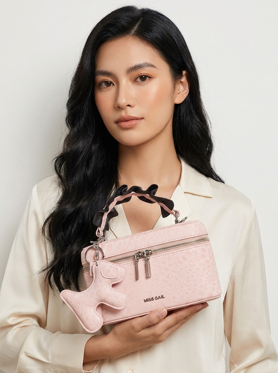The Celeste Croc Clutch