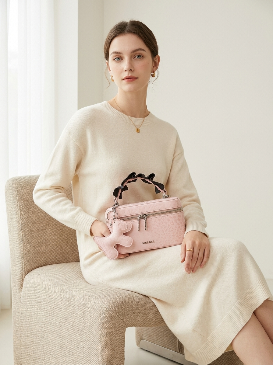 The Celeste Croc Clutch
